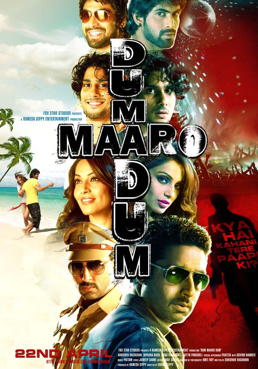 DUM MARO DUM (2.011) con A.BACHCHAN + Vídeos Musicales + Sub. Español  238764,xcitefun-dum-maaro-dum-poster-1