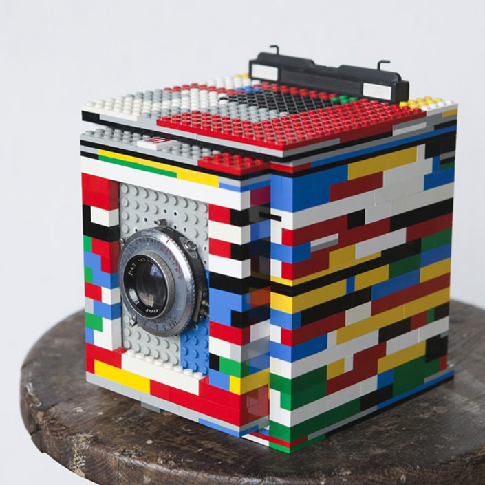 LEGO bricks Camera Art