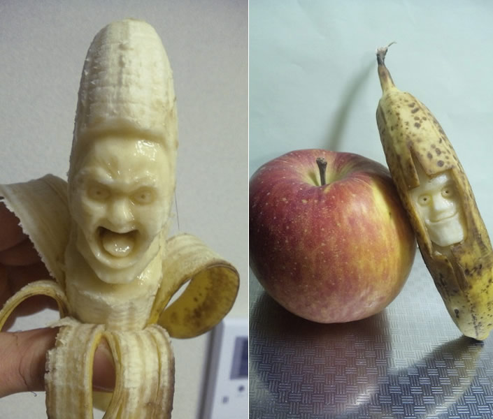 Crazy Banana Art  Awesome Art