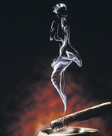 Sensual Smoke Art