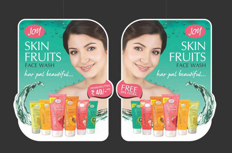 Anushka Sharma Fruity Skin  Print Ads