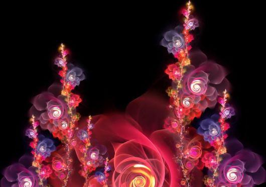 Abstract Flowers Artistic Wallpapers