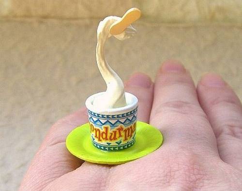 Tiny Food Ring 