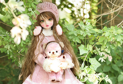 Cute Looking Apple Cheeks BJD