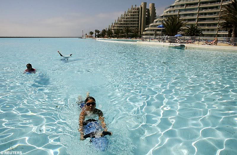 the world's biggest swimming pool