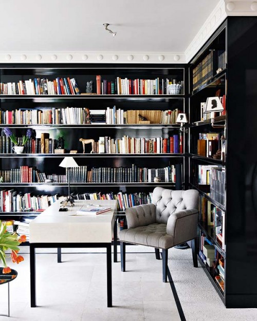 10 Outstanding Home Library Design Ideas
