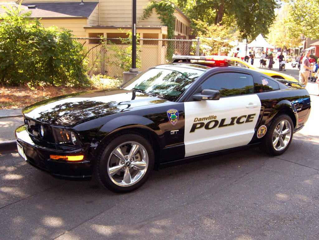 Car ford mustang police #6