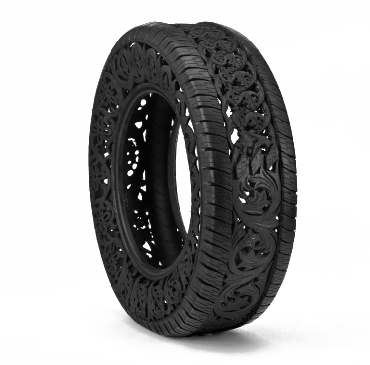 Amazing Hand Carved Tires Design