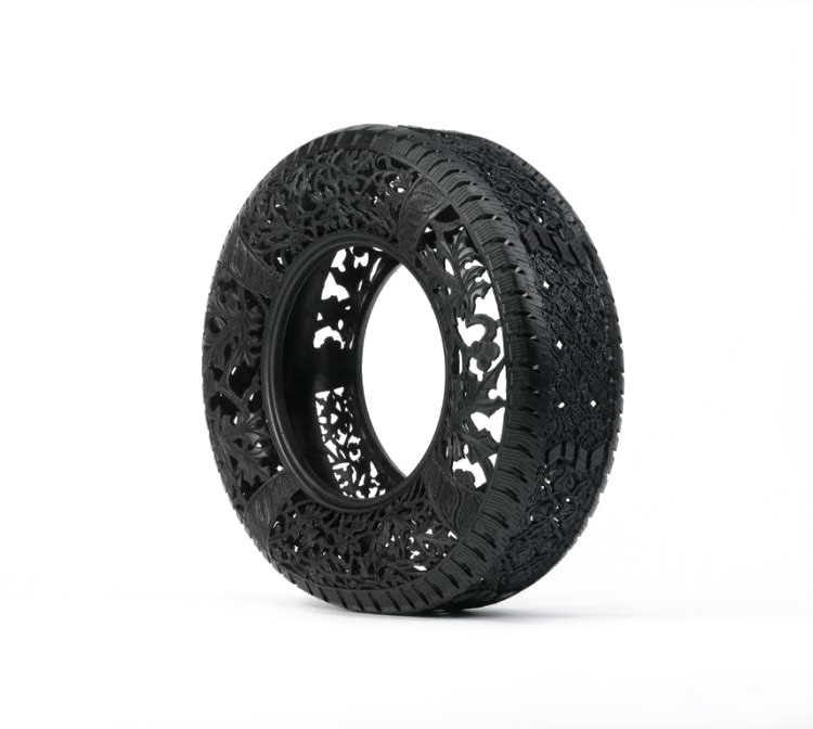 Amazing Hand Carved Tires Design