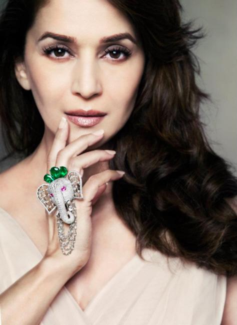 Madhuri Dixit Emerald Jewelry Collection