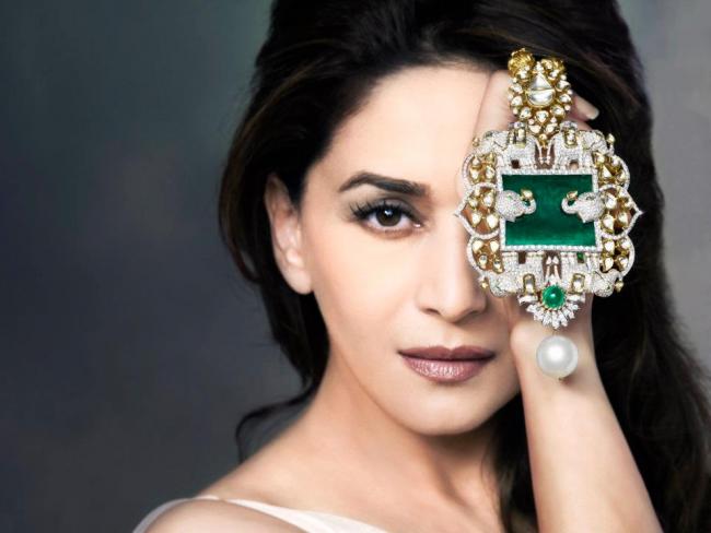 Madhuri Dixit Emerald Jewelry Collection