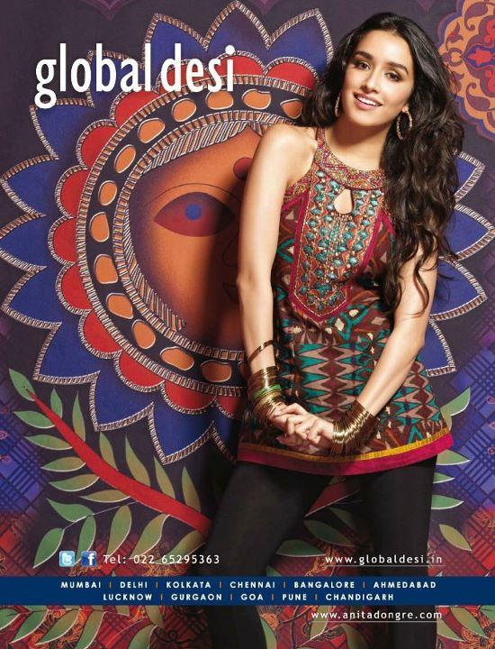 Shraddha Kapoor Global Desi Ad