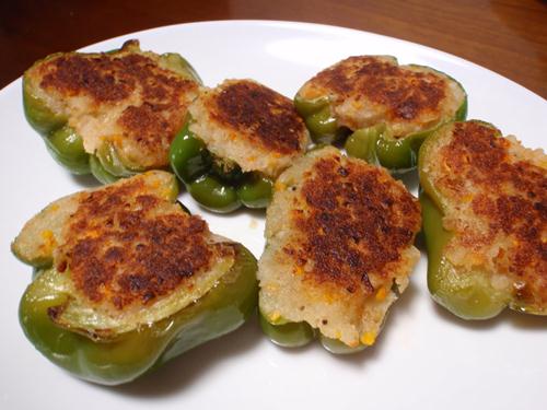 266291xcitefun potato stuffed green chillies 1 - Potato Stuffed Green Chillies