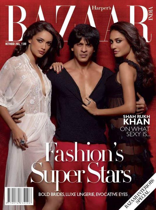 SRK en la portada de Harper India Bazaar 266904,xcitefun-shahrukh-khan-harpers-bazaar-cover
