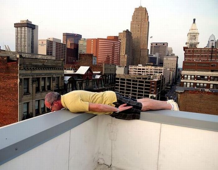 Planking Position  Strange Photography