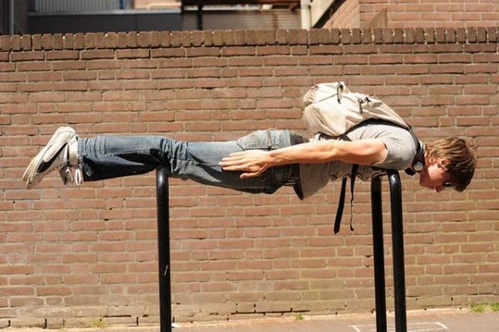 Planking Position  Strange Photography