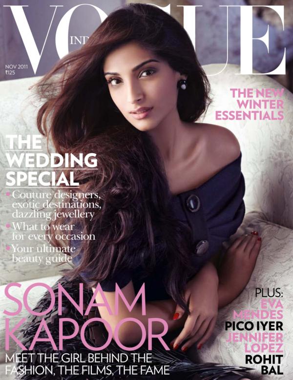 Sonam Kapoor Vogue Wedding Cover