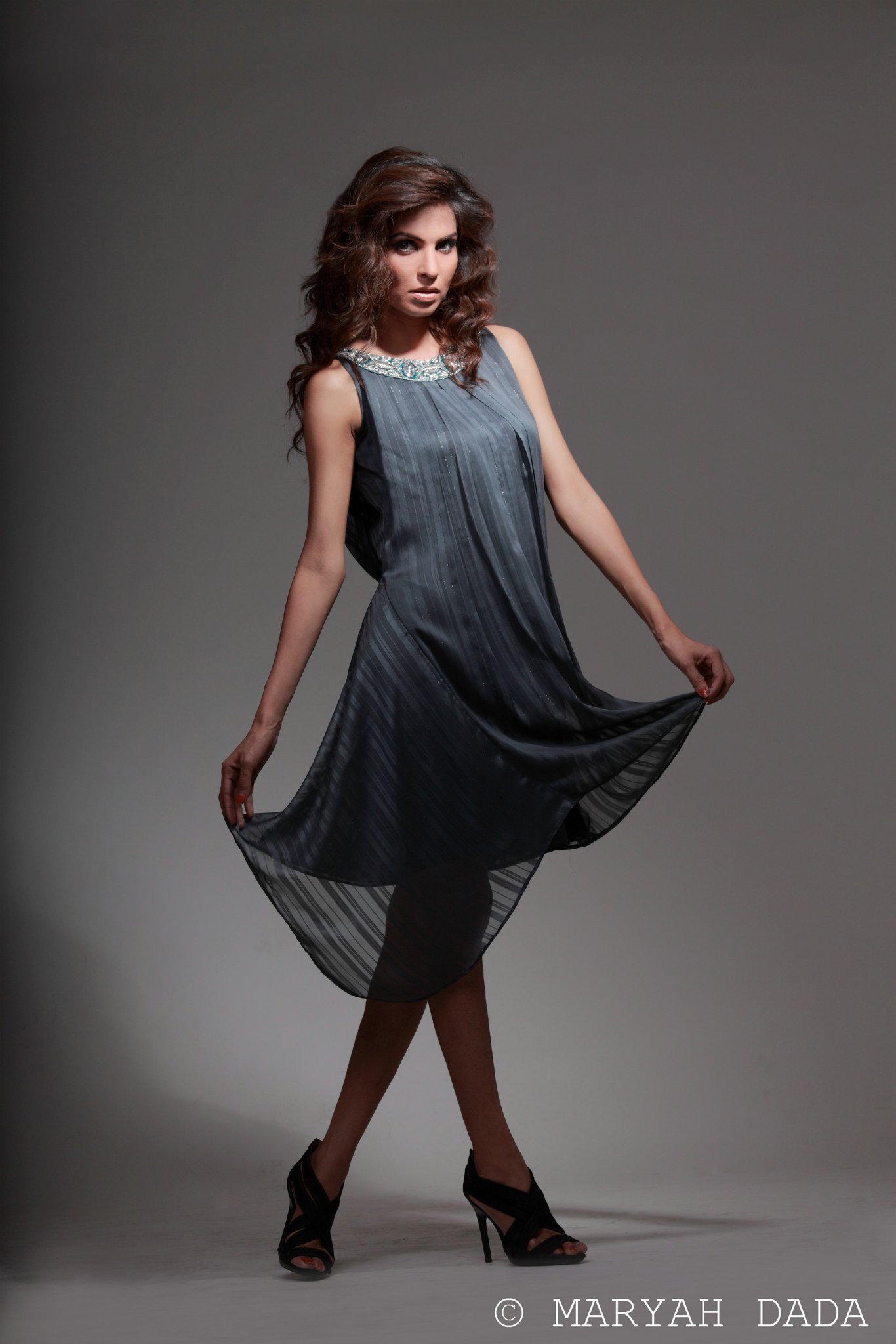 Classy Semi-Formal Dresses by Maryah Dada