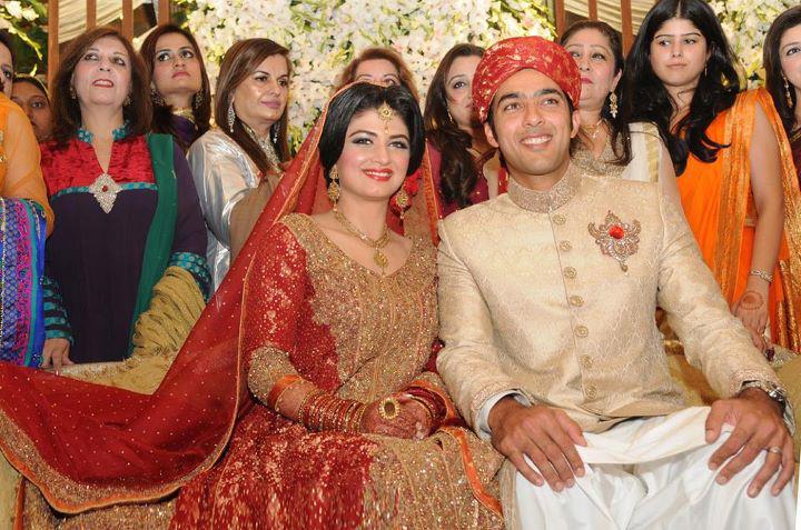 Aisam Ul Haq and Faha Makhdum  Wedding Pictures