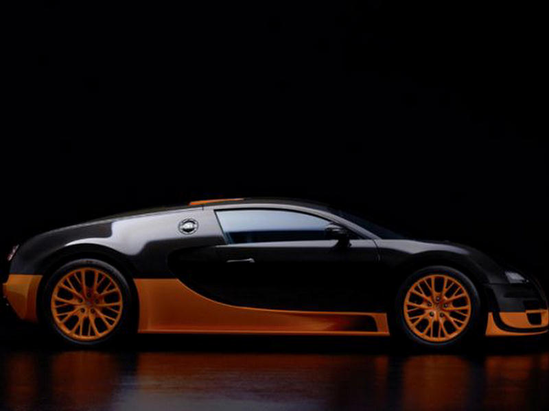 Worlds Fastest Prodection Car  Bugatti Veyron Super Sports