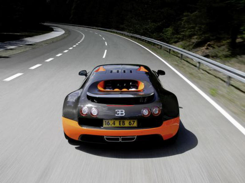 Worlds Fastest Prodection Car  Bugatti Veyron Super Sports