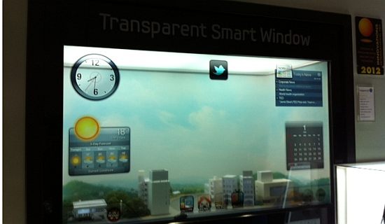 Transparent Samsung Smart Window