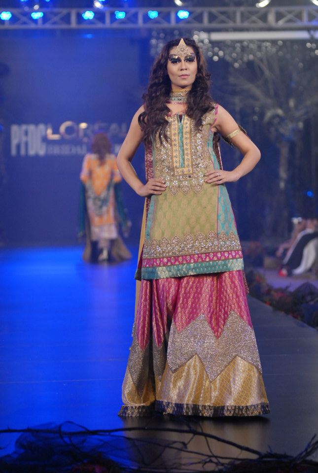 Karma Bridal Collection in PFDC LOreal Paris Bridal Week