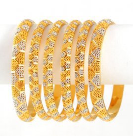 Gold Bangles For Brides