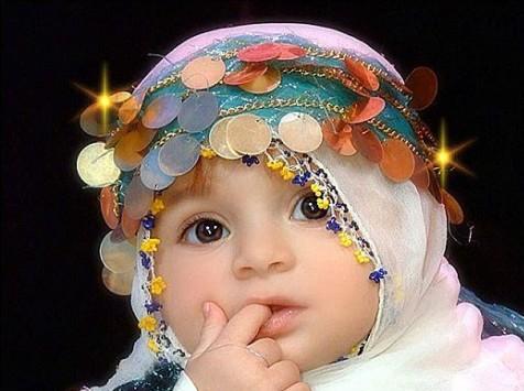 Cute Babies In Hijab