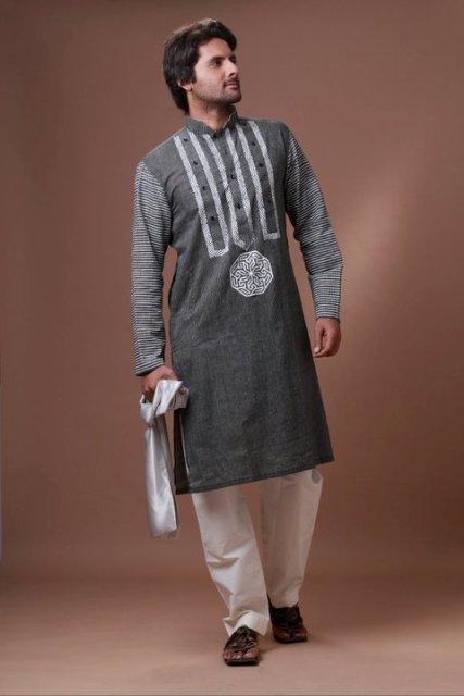 Rangeen By Arsalan amp Yahseer Latest Kurta Collection 201