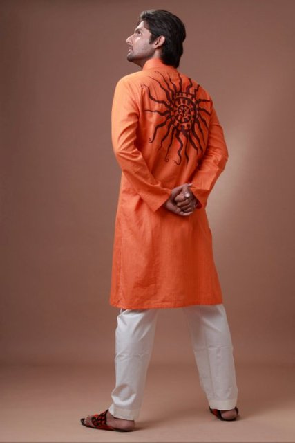 Rangeen By Arsalan amp Yahseer Latest Kurta Collection 201