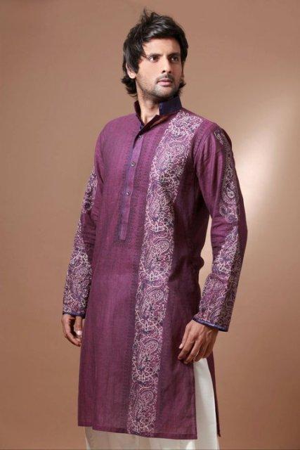 Rangeen By Arsalan amp Yahseer Latest Kurta Collection 201