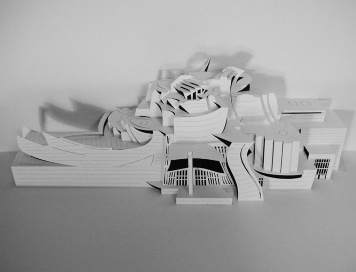 Unbelievable Paper Cut Building Architecture