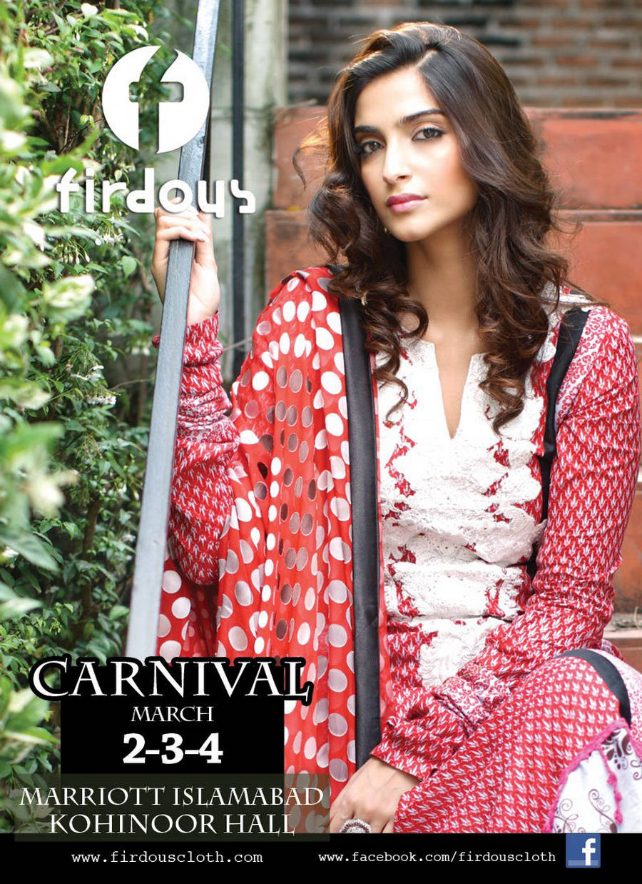 284759xcitefun sonam kapoor firdous 6 - firdous Lawn Collection... 2012