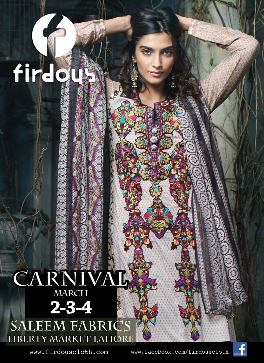 284762xcitefun sonam kapoor firdous 3 - firdous Lawn Collection... 2012