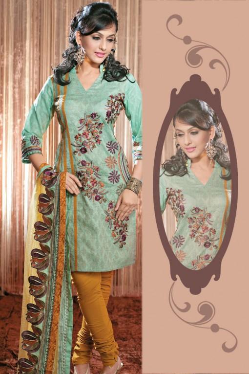 Indian Party Wear Churidar Salwar Kameez Suit