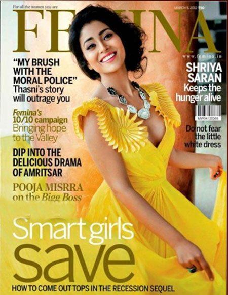 هنا مجموعة من صفحات اغلفة مجلة شووبيز - مارس 2012 لـ أغلبيه الفنانين الهنود 285912,xcitefun-shriya-saran-femina-india