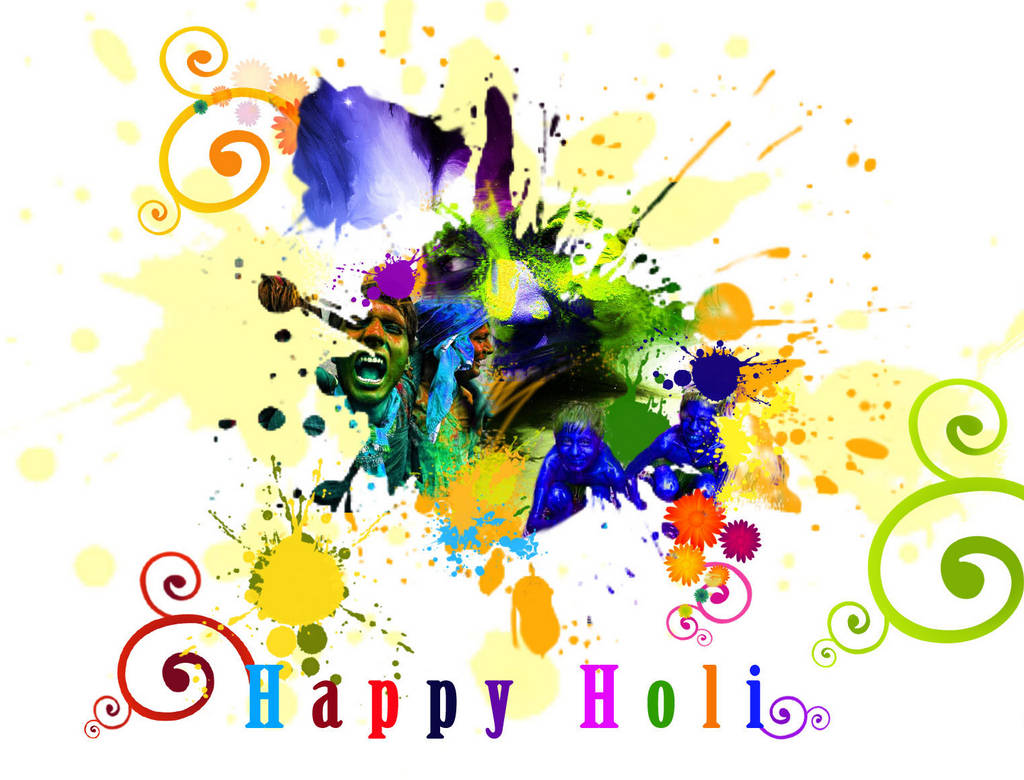 Happy Holi Wallpapers 2012 - Best Greeting Images 