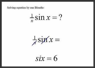 Solve equation