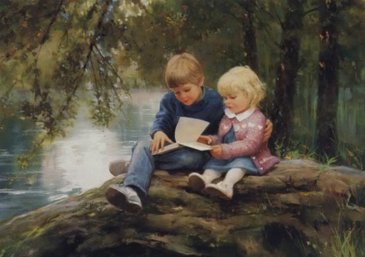 Oil Paintings of Kids 