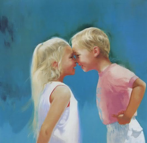 Oil Paintings of Kids 