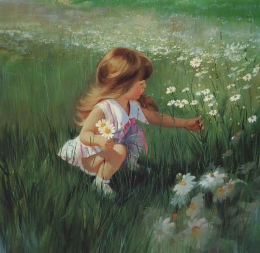 Oil Paintings of Kids 