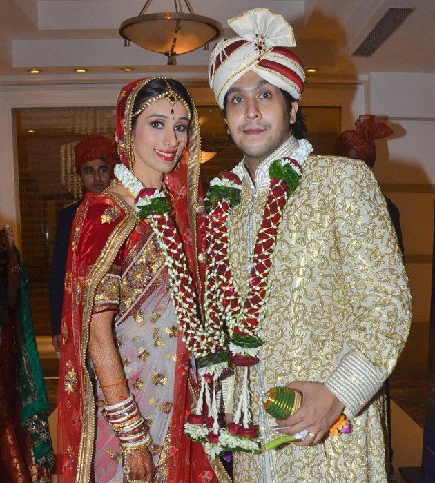 Bappa Lahiri and Taneesha Verma Wedding Pictures