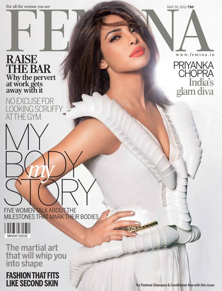 بريانكا شوبرا بشكل جديد وصور جديده بريانكا الملكه 294186,xcitefun-priyanka-chopra-femina-cover