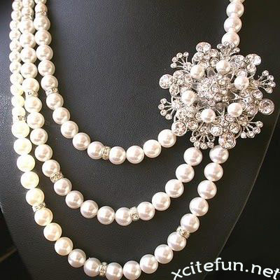 Latest Fashion of Wearing Pearl Jewelle