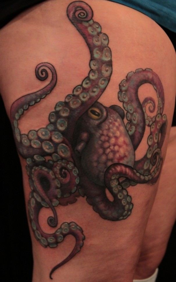 octopus tattoo designs on Octopus Tattoos Designs   Funny  Strange