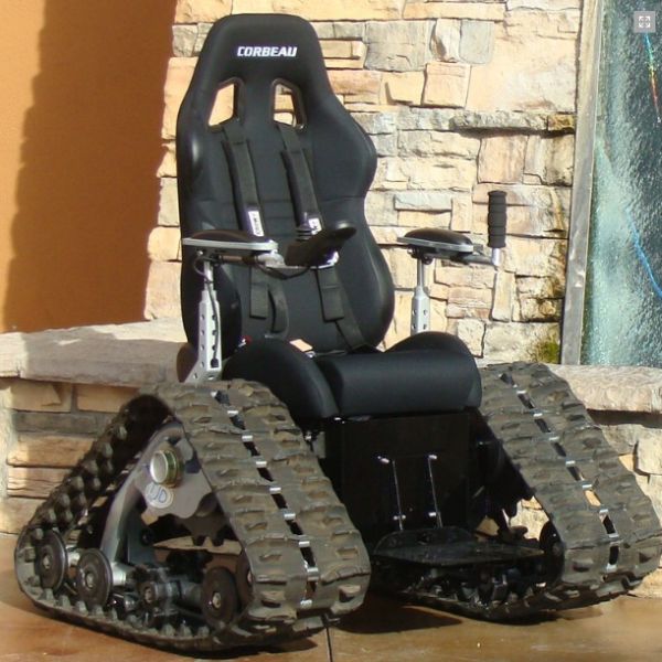 The Tank Chair - Off-Road Wheelchair - XciteFun.net