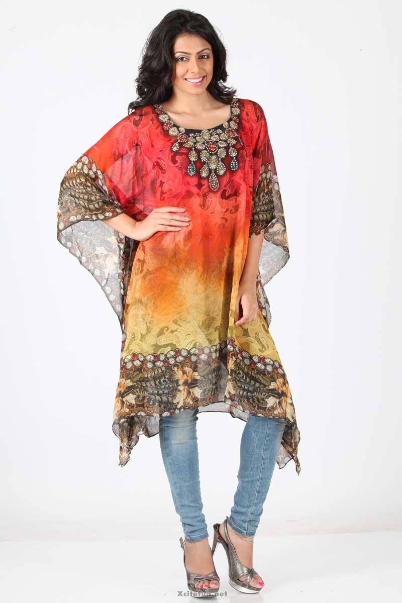 kaftan kurti style