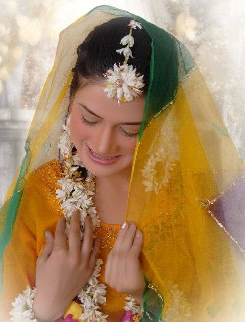 Mayon Day And Mehndi Dress For Girls