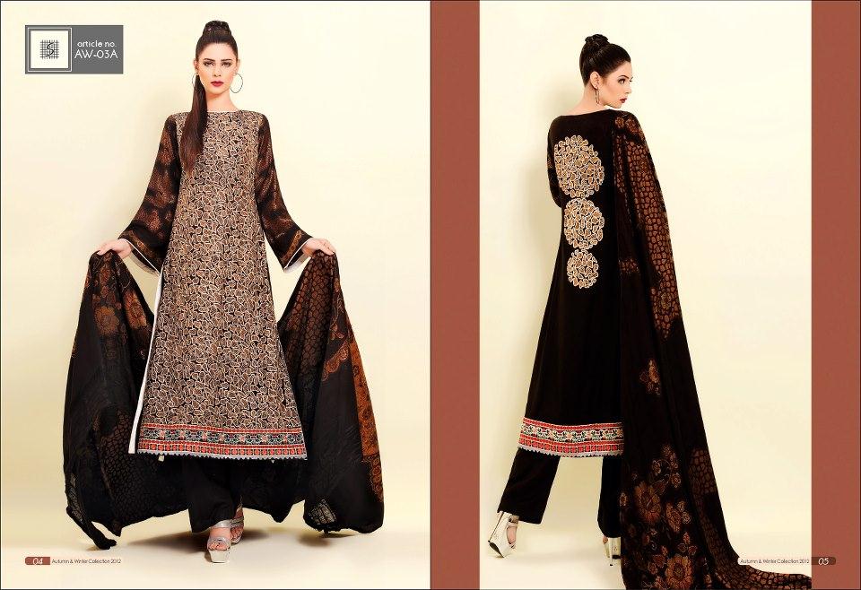 SHAISTA Winter Shalwar Kameez Collection